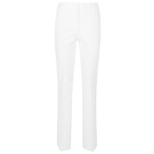 Via Masini 80 Women Flared Cotton Trousers